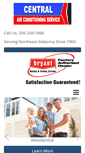 Mobile Screenshot of centralacservice.com